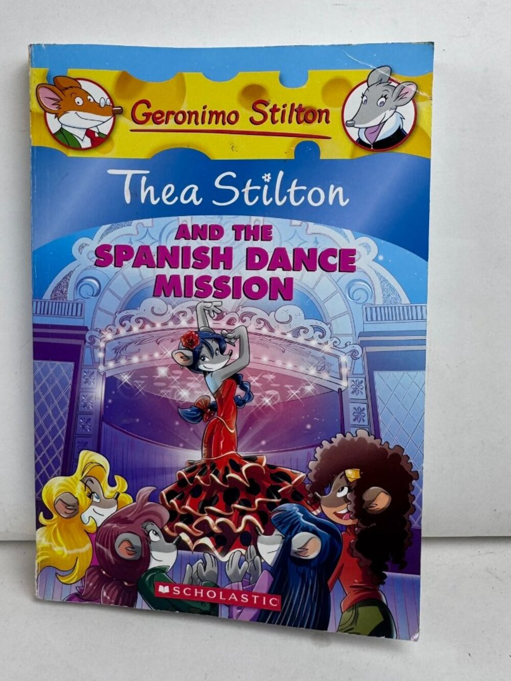Geronimo Stilton Thea Stilton and the Spanish Dance Mission Scholastic Paperback